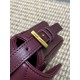 Premium Replica YSL Saint Laurent Loulou mini shoulder bag burgundy Clone