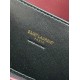 Premium Replica YSL Saint Laurent Loulou mini shoulder bag burgundy Clone