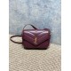 Premium Replica YSL Saint Laurent Loulou mini shoulder bag burgundy Clone