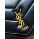 Premium Replica YSL Saint Laurent Loulou mini shoulder bag black Clone