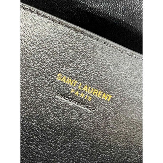 Premium Replica YSL Saint Laurent Loulou mini shoulder bag black Clone