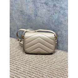 Premium Replica YSL Saint Laurent Loulou mini shoulder bag beige Clone