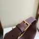 AAAA Fake Celine Lulu shoulder bag for teenagers burgundy Inspired Knockoff Premium Replica Celine Lulu shoulder bag for teenagers burgundy Clone
