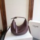 AAAA Fake Celine Lulu shoulder bag for teenagers burgundy Inspired Knockoff Premium Replica Celine Lulu shoulder bag for teenagers burgundy Clone