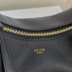 Premium Replica Celine Lulu shoulder bag for teenagers black Clone