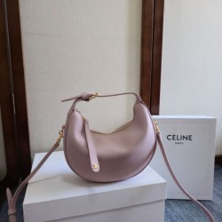 Premium Replica Celine Lulu shoulder bag for teenagers pink Clone