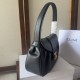 Premium Replica Celine Polly medium shoulder bag black Clone