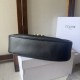 Premium Replica Celine Polly medium shoulder bag black Clone