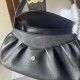 Premium Replica Celine Polly medium shoulder bag black Clone