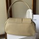Premium Replica Celine Polly medium shoulder bag beige Clone