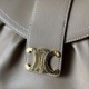 Premium Replica Celine Polly medium shoulder bag beige Clone