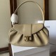 Premium Replica Celine Polly medium shoulder bag beige Clone