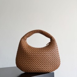 Premium Replica Bottega Veneta Small/Medium Veneta Hobo Bag Brown Clone