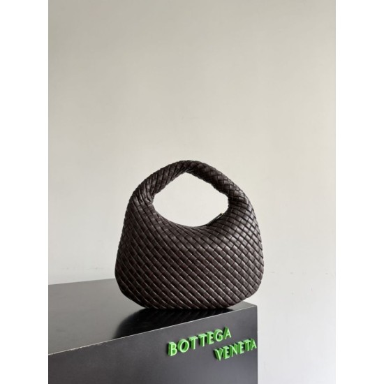 Premium Replica Bottega Veneta Small/Medium Veneta Hobo Bag Coffee Clone