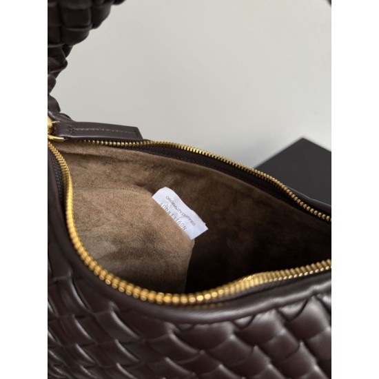 Premium Replica Bottega Veneta Small/Medium Veneta Hobo Bag Coffee Clone