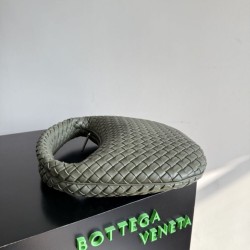 Premium Replica Bottega Veneta Small/Medium Veneta Hobo Bag Green Clone