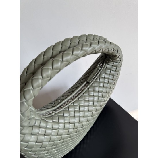 Premium Replica Bottega Veneta Small/Medium Veneta Hobo Bag Green Clone