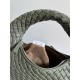 Premium Replica Bottega Veneta Small/Medium Veneta Hobo Bag Green Clone