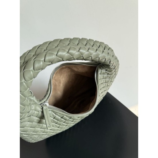 Premium Replica Bottega Veneta Small/Medium Veneta Hobo Bag Green Clone
