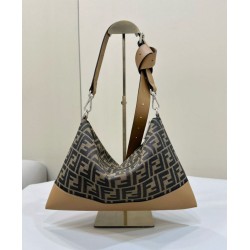 Premium Replica Fendi Fendi Hobo Bag Coffee Clone