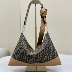 Premium Replica Fendi Fendi Hobo Bag Coffee Clone