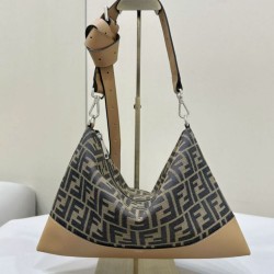 Premium Replica Fendi Fendi Hobo Bag Coffee Clone