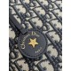 Premium Replica Small Diorstar Dior Oblique Jacquard Bucket Bag Blue Clone