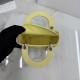 Premium Replica Dior Lady Dior Mini Cannage Bag Yellow Clone