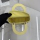 Premium Replica Dior Lady Dior Small Cannage Bag Yellow Clone