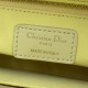 Premium Replica Dior Lady Dior Small Cannage Bag Yellow Clone
