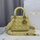 Premium Replica Dior Lady Dior Small Cannage Bag Yellow Clone