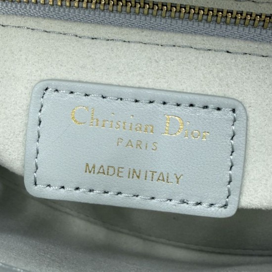 AAAA Fake Dior Lady Dior Mini Cannage Bag Green Inspired Knockoff Premium Replica Dior Lady Dior Mini Cannage Bag Green Clone