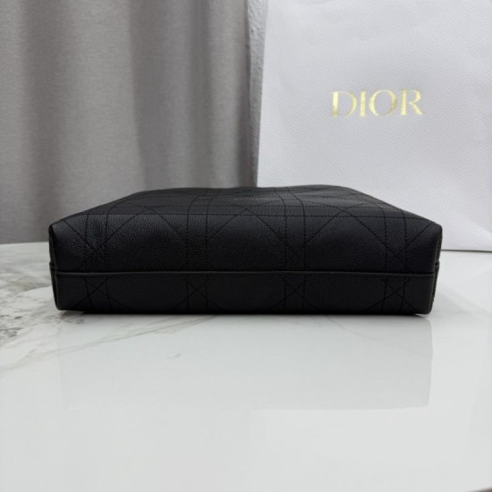Premium Replica Medium Diorly Shoulder Bags Black Clone