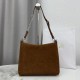 Premium Replica Medium Dior Shoulder Bag Diorly Suede Brown Clone