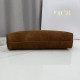 Premium Replica Medium Dior Shoulder Bag Diorly Suede Brown Clone