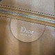 Premium Replica Medium Dior Shoulder Bag Diorly Suede Brown Clone