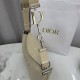 Premium Replica Dior Diorly Medium Shoulder Bag Apricot Suede Clone