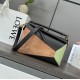 Premium Replica Loewe Puzzle Edge Small Bag Multicolored Leather/Suede Clone