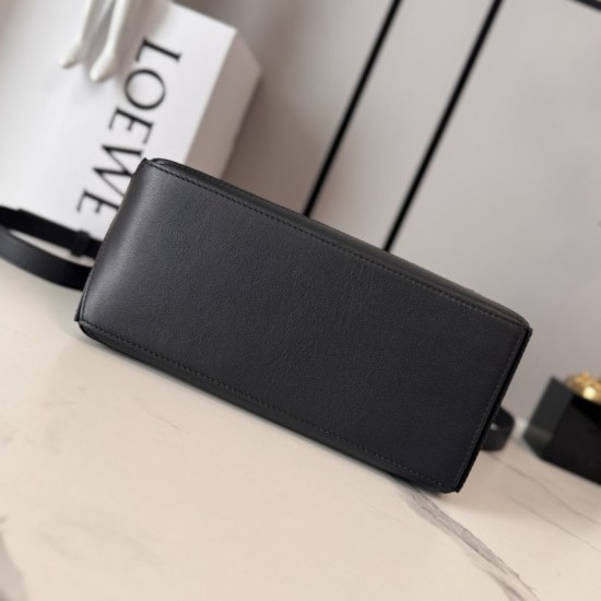 Premium Replica Loewe Panta Puzzle Small Bag Black Clone