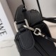 Premium Replica Loewe Panta Puzzle Small Bag Black Clone