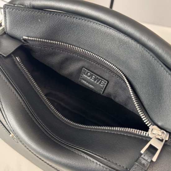 Premium Replica Loewe Panta Puzzle Small Bag Black Clone