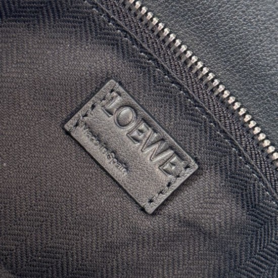 Premium Replica Loewe Panta Puzzle Small Bag Black Clone
