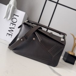 Premium Replica Loewe Panta Puzzle Small Bag Chocolate Clone