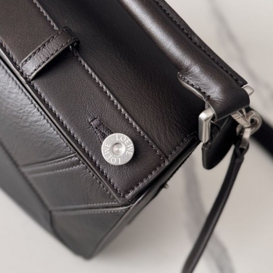 Premium Replica Loewe Panta Puzzle Small Bag Chocolate Clone