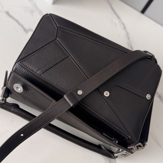 Premium Replica Loewe Panta Puzzle Small Bag Chocolate Clone