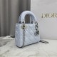 Premium Replica Dior Lady Dior Mini Cannage Bag Blue Clone