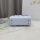 Premium Replica Dior Lady Dior Mini Cannage Bag Blue Clone