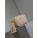 Premium Replica YSL Saint Laurent Lou Mini Quilted Shoulder Bag Apricot Clone