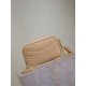 Premium Replica YSL Saint Laurent Lou Mini Quilted Shoulder Bag Apricot Clone
