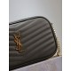 Premium Replica YSL Saint Laurent Lou Mini Quilted Shoulder Bag Green Clone